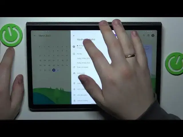 Video thumbnail for How to Add an Event to the Calendar on a LENOVO Yoga Tab 11 - Google Calendar