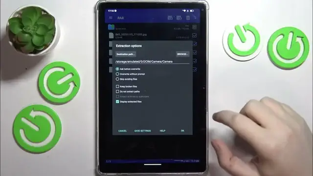 Video thumbnail for How To Extract Rar & Zip Archives HOTWAV Pad 8 – Unpack Files