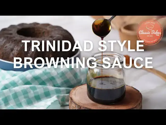 'Video thumbnail for How To Make A Fast And Easy Trinidad Style Browning Sauce | Trini Browning Recipe | Classic Bakes'