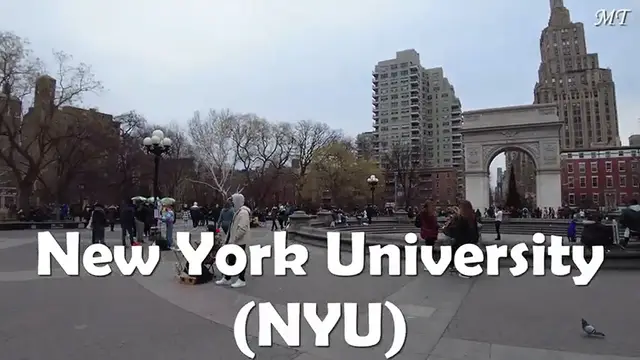 Video thumbnail for New York University  NYU  Relaxing Walking Tour  4K