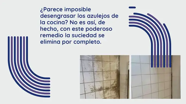 Video thumbnail for Cómo desengrasar los azulejos de la cocina, solo así eliminarás toda la suciedad