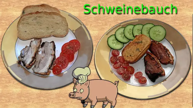 'Video thumbnail for Schweinebauch im Airfryer (2 Varianten)'