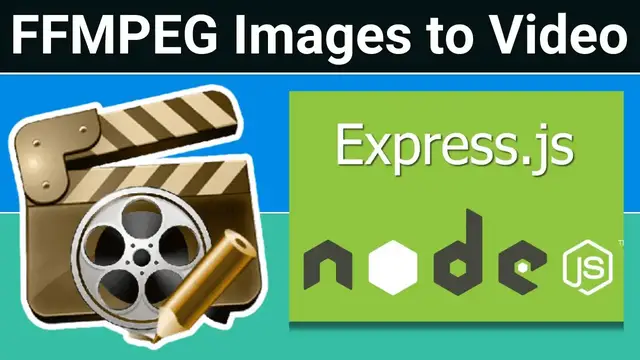 Video thumbnail for Node.js Express FFMPEG Project to Export Images to Video With Audio in Browser