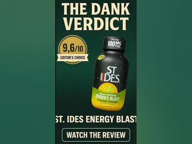 'Video thumbnail for THC Energy Smoothie Game Changer?! | St. Ides Boost Review + Secret Ingredient Hack'