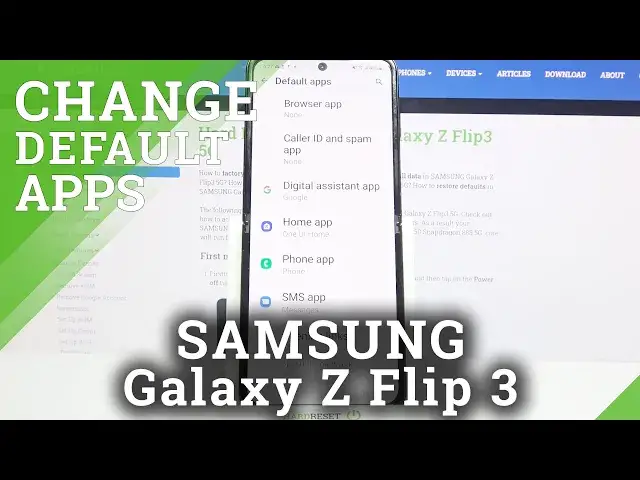 'Video thumbnail for How to Change Default Apps on SAMSUNG Galaxy Z Flip 3 – Adjust App'
