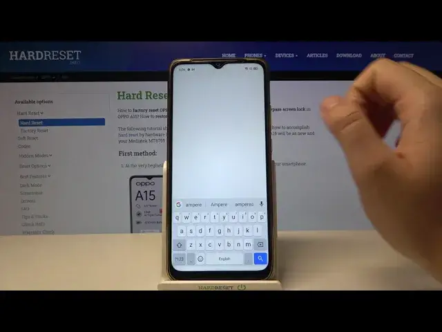 'Video thumbnail for How to Check Battery Capacity in OPPO A15 – Use Ampere App'