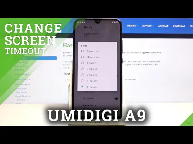 'Video thumbnail for How to Change Screen Timeout in UMIDIGI A9 – Find Blackout Options'