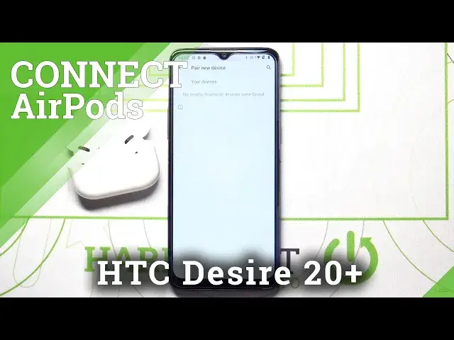 'Video thumbnail for How to Connect AirPods with HTC Desire 20+'