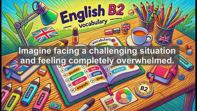 Video thumbnail for 1500 Must Know CEFR B2 Vocabulary - Understanding 'Cope': Mastering Life's Challenges