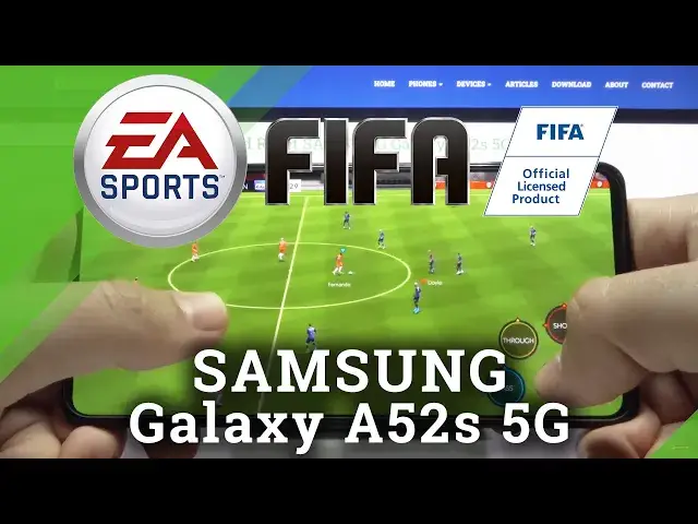 'Video thumbnail for FIFA Mobile Performance Test on SAMSUNG Galaxy A52s 5G – Gameplay | FPS | Quality Checkup'