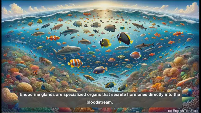 Video thumbnail for Endocrine gland in biology - meaning, definition and examples