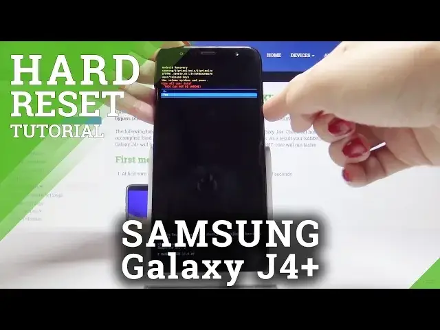 Video thumbnail for HARD RESET SAMSUNG Galaxy J4+ - Bypass Screen Lock / Wipe Data