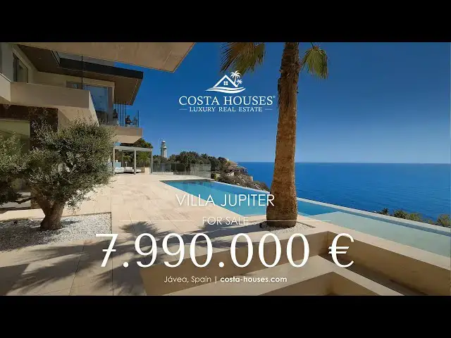 'Video thumbnail for 8M€ TOUR | VILLA JUPITER, EXCEPTIONAL LUXURY VILLA ON THE WATERFRONT IN JAVEA, COSTA BLANCA SPAIN'