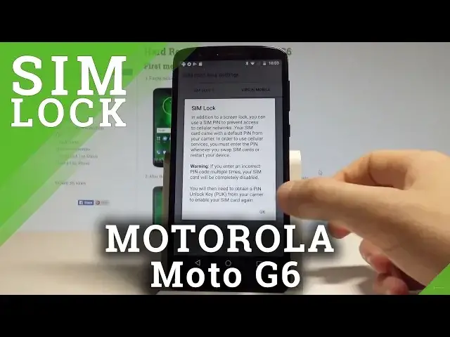 Video thumbnail for How to Enable / Disable PIN on MOTOROLA Moto G6 - SIM Lock Settings |HardReset.Info