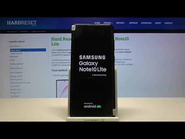 Video thumbnail for How to Power On Samsung Galaxy Note 10 Lite? Switch On your Samsung Smartphone