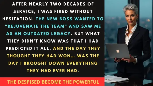 'Video thumbnail for My Boss Fired Me After 18 Years Of Service. They Didn't Know I Was Up To Workplace Revenge'