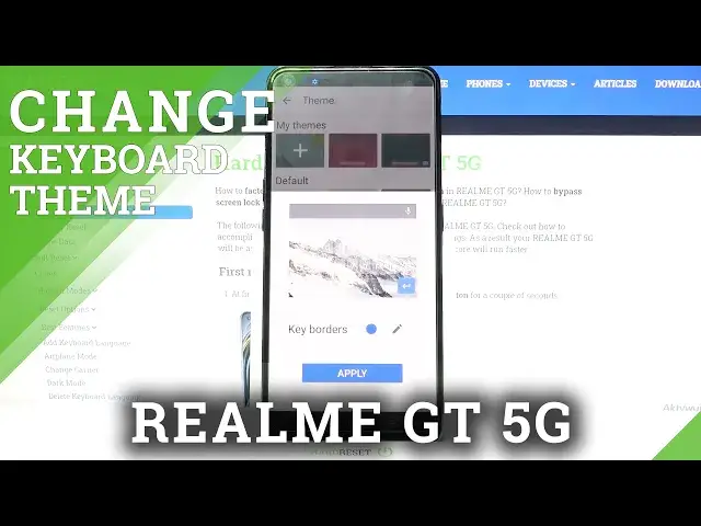 Video thumbnail for How to Set Up Photo as Keyboard Background in Realme GT 5G - Customize Keyboards Theme