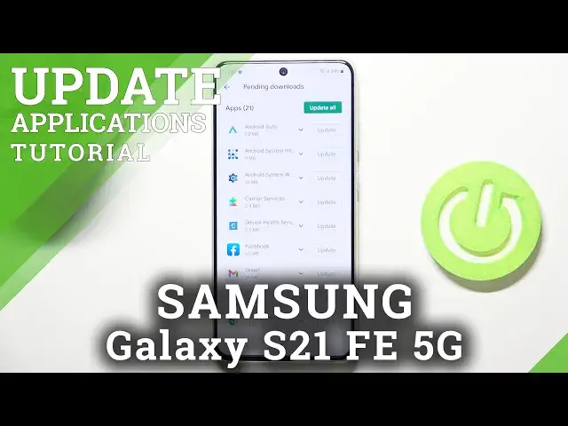 'Video thumbnail for How to Update Apps on SAMSUNG Galaxy S21 FE 5G – Install Latest App Version'