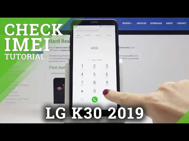 'Video thumbnail for How to locate IMEI Number in LG K30 – Find Unique Serial Number'