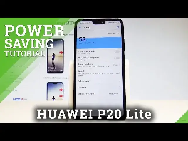 'Video thumbnail for How to Enable Power Saving in HUAWEI P20 Lite - Extend Battery Life Time |HardReset.Info'