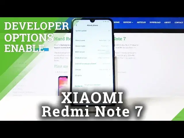 'Video thumbnail for How to Activate Developer Options in XIAOMI Redmi Note 7 – Developer Features'