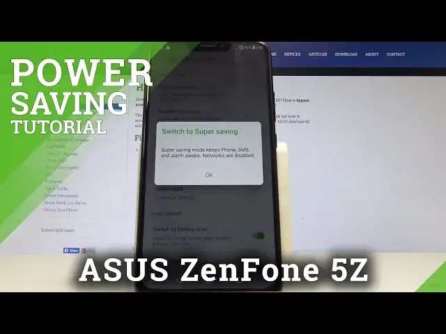 Video thumbnail for How to Enable Power Saving Mode on ASUS ZenFone 5Z - Battery Saver