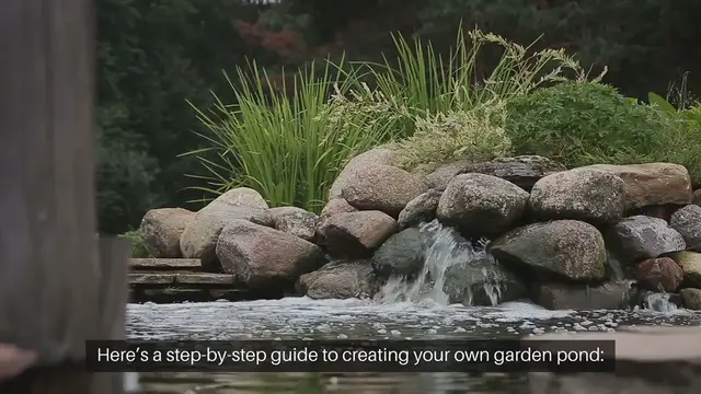 Video thumbnail for How To Build A DIY Garden Pond