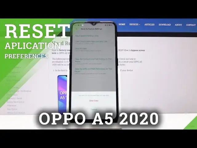 'Video thumbnail for How to Clear Apps and App Data in OPPO A5 2020'