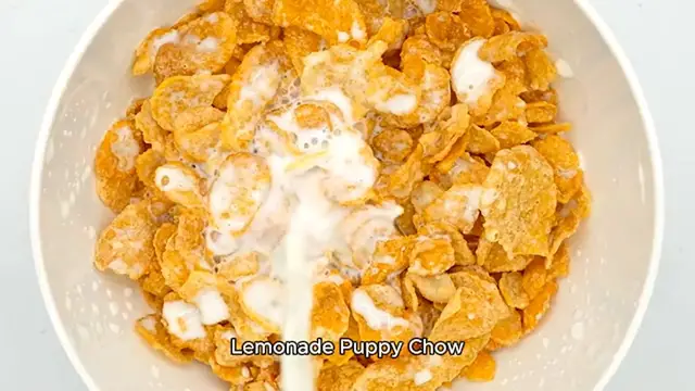 Video thumbnail for Lemonade Puppy Chow recipe