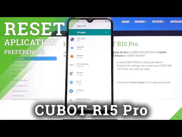'Video thumbnail for How to Restore App Preferences in CUBOT R15 Pro – Default App Settings'