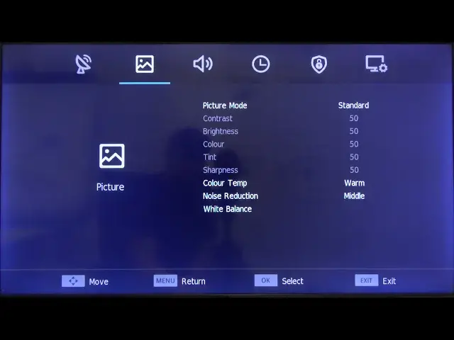 'Video thumbnail for HiSense LED TV (H40BE5000) - Adjust Noise Reduction'