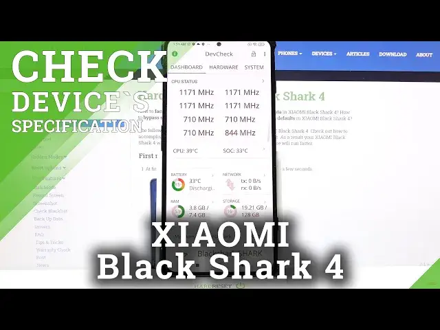 Video thumbnail for How to Check Phone Specification on XIAOMI Black Shark 4 – DevCheck Hardware and System Info