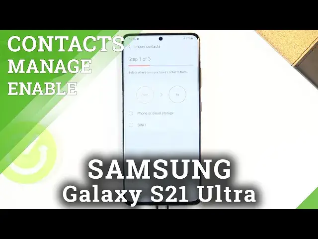Video thumbnail for How to Transfer Contacts in SAMSUNG Galaxy S21 Ultra – Move Phone Numbers