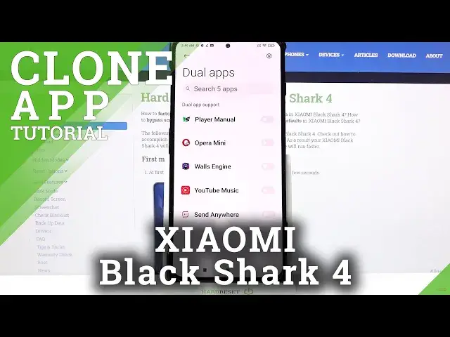 Video thumbnail for How to Clone Apps on XIAOMI Black Shark 4 – Dual Apps