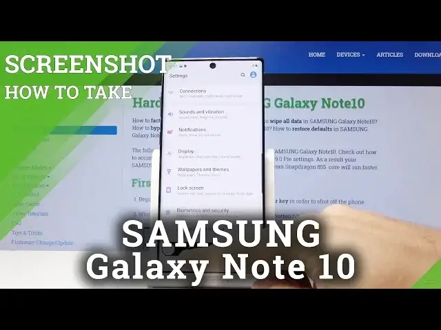 Video thumbnail for How to Take Screenshot in SAMSUNG Galaxy Note 10 - Save & Share Screen