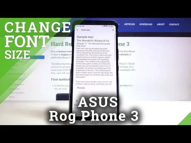 'Video thumbnail for How to Change Font Size in ASUS Rog Phone 3?'