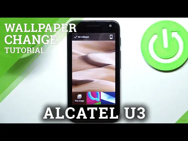 'Video thumbnail for How to Change Wallpaper on ALCATEL U3 – Find Default Wallpapers'