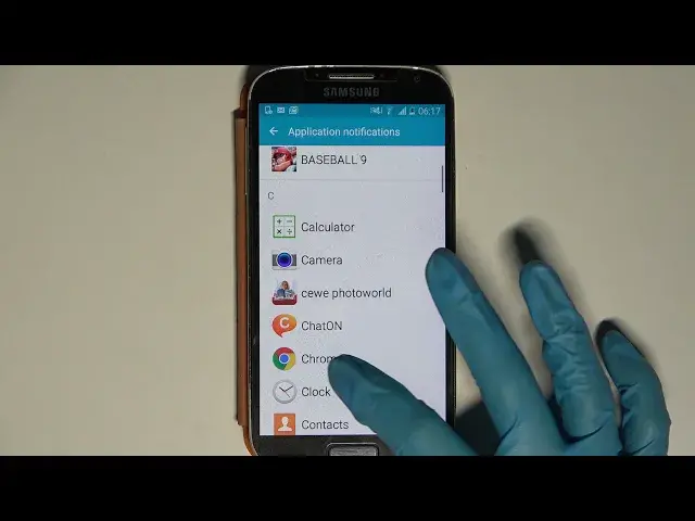 'Video thumbnail for How to Turn On / Off App Notifications on Samsung Galaxy S4 – Manage Notifications'