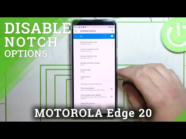Video thumbnail for How to Hide Notch in MOTOROLA Edge 20 – Remove Notch Section