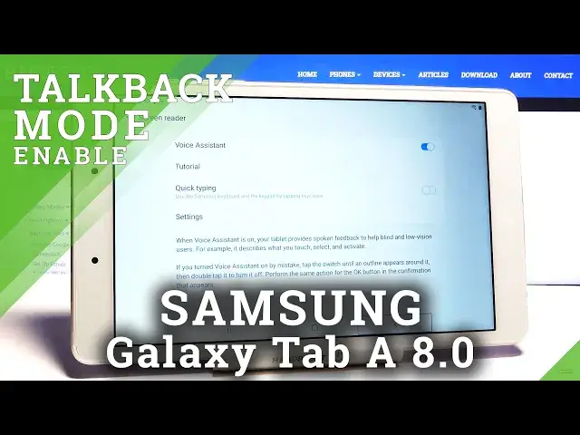 Video thumbnail for How to Enable TalkBack in SAMSUNG Galaxy Tab A 8.0 – Screen Reader