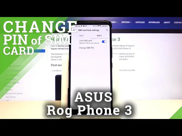 'Video thumbnail for How to Change SIM PIN in ASUS Rog Phone 3?'