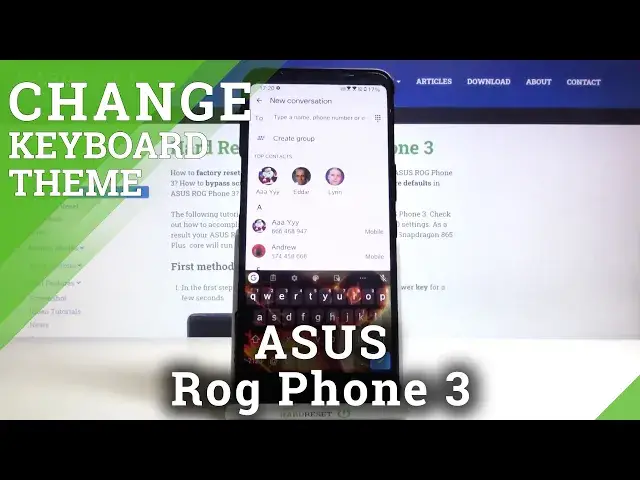 Video thumbnail for ASUS ROG Phone 3 - Customize Keyboard Theme