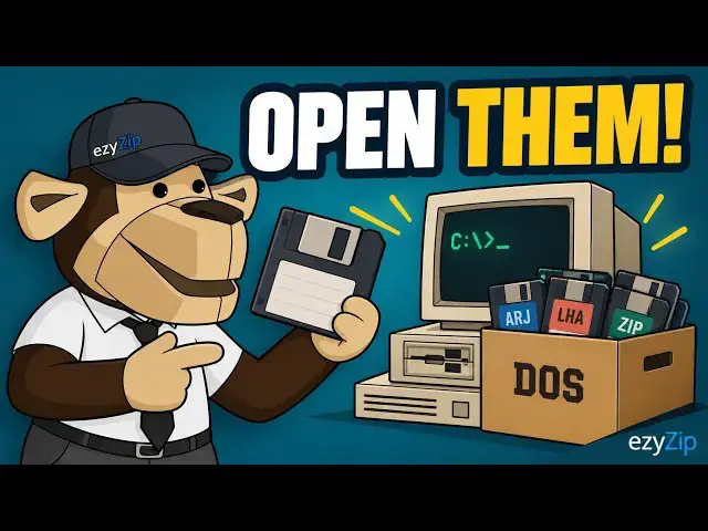 Video thumbnail for 📦 How to Extract Old DOS Era Archives Online Free | No Software Installation Required