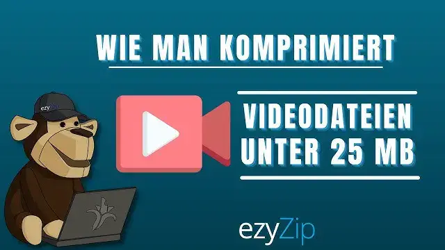 'Video thumbnail for Reduzieren Sie Videodateien online auf unter 25 MB (einfache Anleitung)'