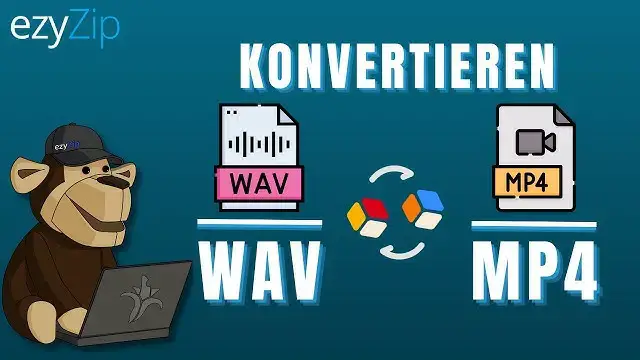 'Video thumbnail for Konvertieren Sie WAV online in MP4 (einfache Anleitung)'