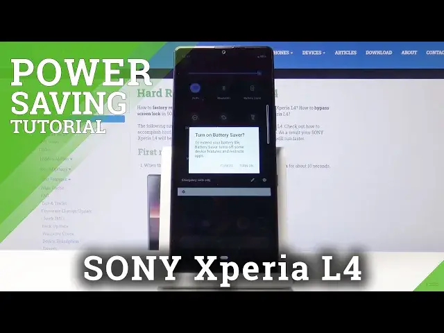 Video thumbnail for How to Extend Battery Life in SONY Xperia L4 – Enable Power Saver