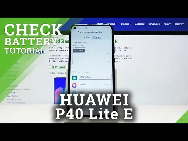 'Video thumbnail for How to Enter Power Consumption Details in HUAWEI P40 Lite E – Check Battery Consumption'
