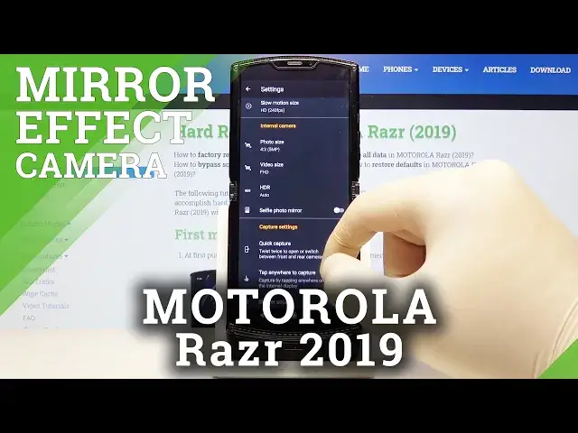 'Video thumbnail for How to Switch Off Camera Mirror Effect in MOTOROLA Razr 2019 – Disable Mirror Effect'