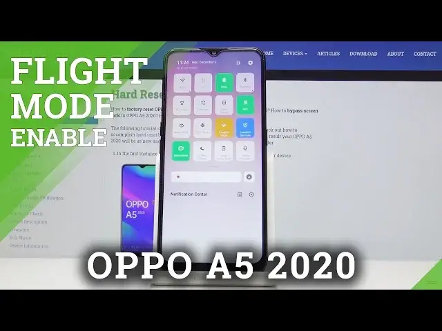 'Video thumbnail for How to Enable Airplane Mode in OPPO A5 2020 - Flight Mode'