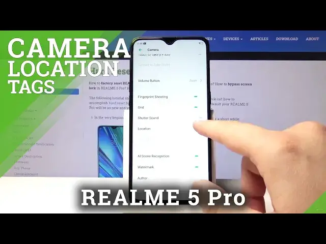 Video thumbnail for How to Activate Camera Location Tags on REALME 5 Pro – Camera Features